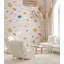 Papier peint amovible avec motifs de pierre imitation terrazzo coloré vénitien-915168796