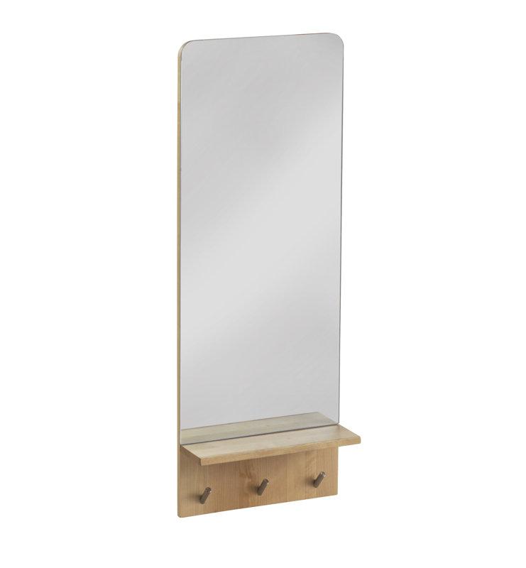 Antani Flat Mirror with Shelves