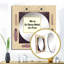 Dequinn - Grande décoration murale carrée pour le miroir Christianisme-2051239511