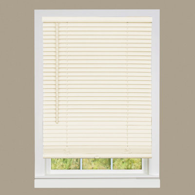 1" Cordless Deluxe Sundown Room Darkening Vinyl Horizontal/Venetian Blind