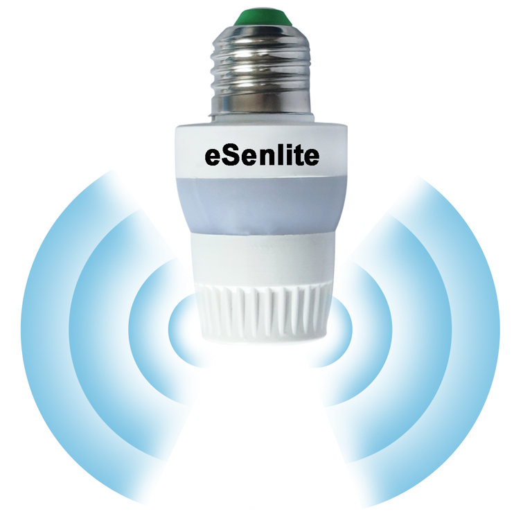 Invisible Motion Retrofit Compact Led Bulb Or Light Fixture Add-on Smart Sockets