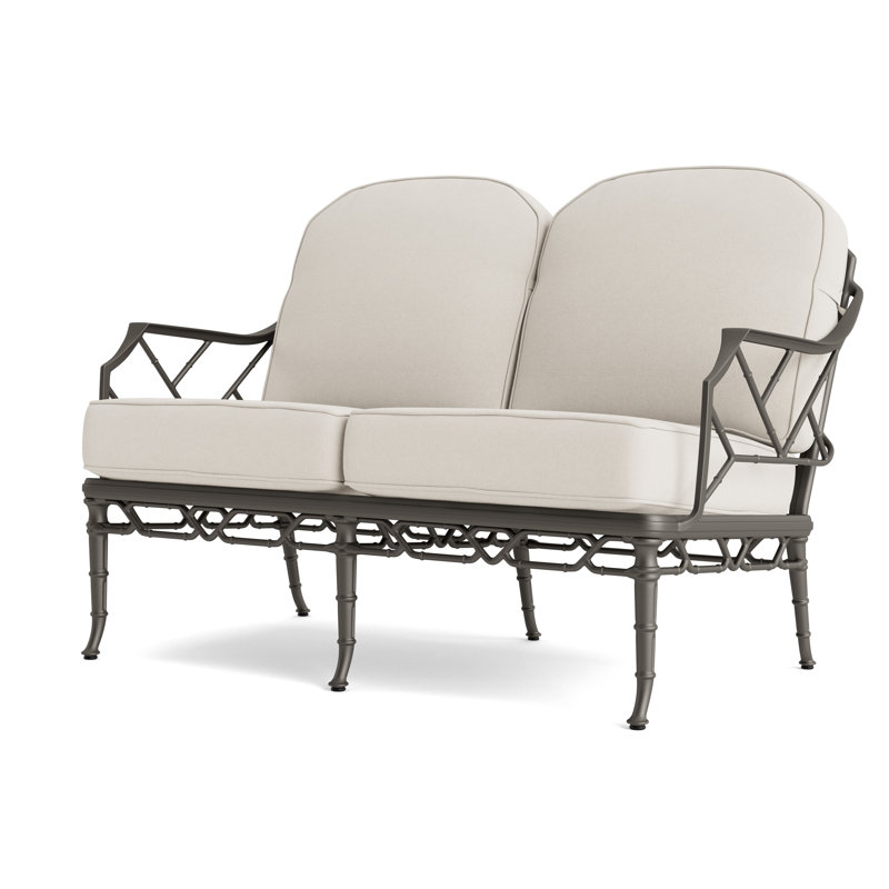 Calcutta Outdoor 2 - Seat Loveseat, Fusion Natural, Mica