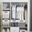 4-Pack Linen Foldable Storage Boxes With Clear Window And Handles