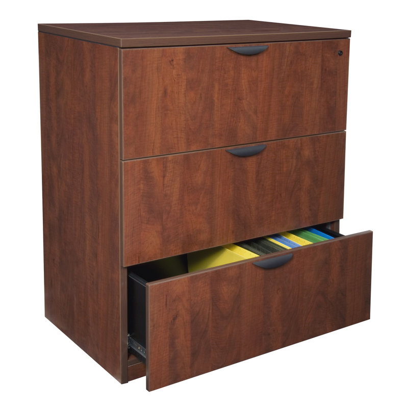 Legacy Stand Up Lateral File, Cherry