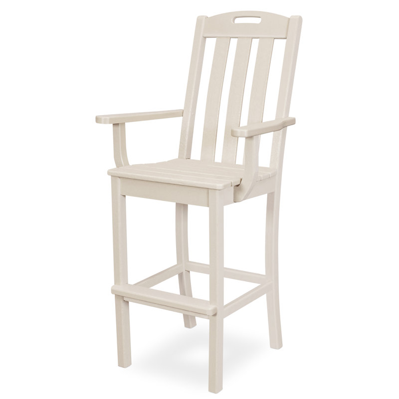 Fauteuil bar POLYWOOD Yacht Club, Château de sable, Tabouret de bar 30 po