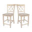 Tabouret de comptoir 24 po Delfreda