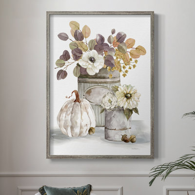Autumn Arrangement I Framed Print - Solid Wood 49224