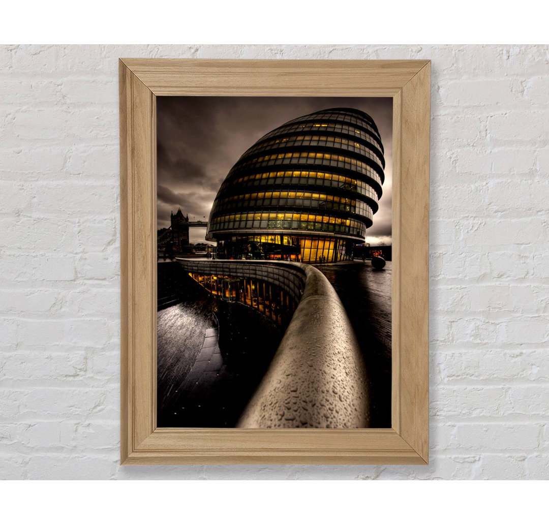 London City Hall - Bilderrahmen Kunstdrucke