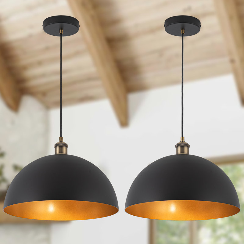 Luminaire suspendu noir