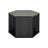 Hexagonal Coffee Table With Shelf-723663891