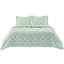 Bedsure Twin Comforter Set Greyish Pink, Boho Tufted Bed Set, Checkered Farmhouse Shabby Chic Bedding, 2 Pieces, 1 Plaid Geometric Comforter and 1 Pillow Sham-1960535222-1960535225