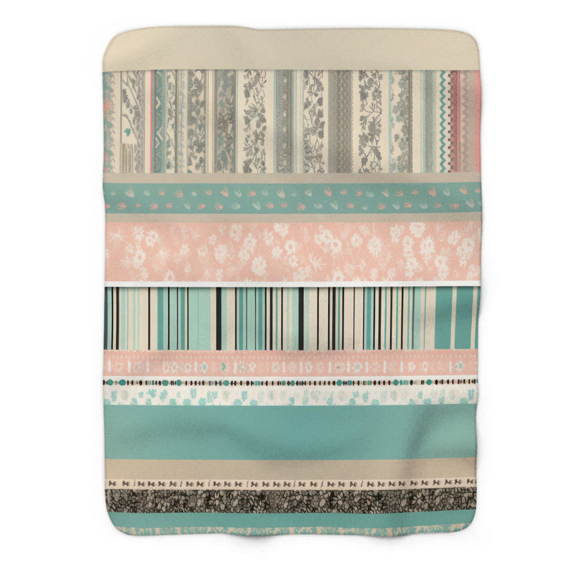 Couverture Boho Spin - 1 pièce, Lit simple