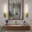 Modern Rechargeable Integrated LED Wall Sconce, 360° Swivel Dimmable Cordless Lamp-741955891
