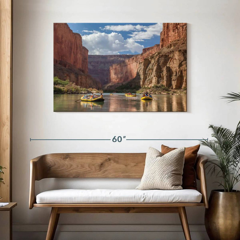 Grand Canyon Rafting en eau vive, H 30 po x l 45 po