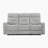 Dashai 81'' Chenille Fabric Manual Double Reclining Sofa
