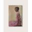 Girl In Pink Dress By Laura Wheeler Waring Reproduction Print