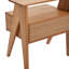47.5cm W Solid Wood Bedside Table