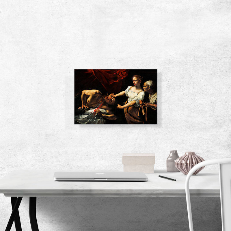 Judith décapitant Holofernes 1599 - impression, H 12 po x l 18 po x P 1,5 po