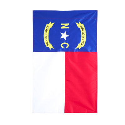 North Carolina State 2-Sided Nylon 44 x 28 in. Garden Flag
