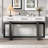 Modern Elegant Console Table With Three Drawers, Extra Long Entryway Table