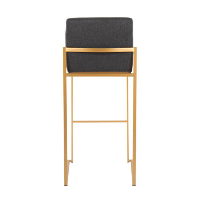 Contemporary High Back Barstool