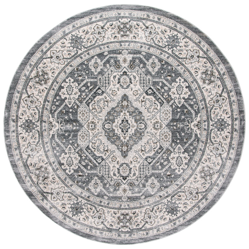 Aaylie Performance Oriental Rug, Round 4'