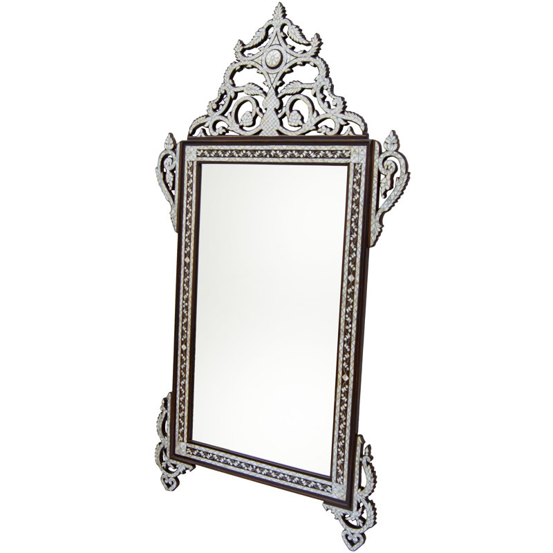 Moorish Coquillage Flat Wall Mirror