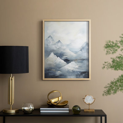 «LANDSCAPES Series CCXXXVI», reproduction encadrée - bois massif