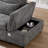 107'' Sectional Sleeper Sofa Bed With Pull Out Couch, L-Shaped With Adjustable Armrest, USB&Type-C Charging, Free Movement Storage Ottoman, Free Combination For Living Room&Apartment, Chenille-1576506576