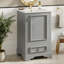 Meuble-lavabo compact de style moderne avec rangement intelligent-832130242