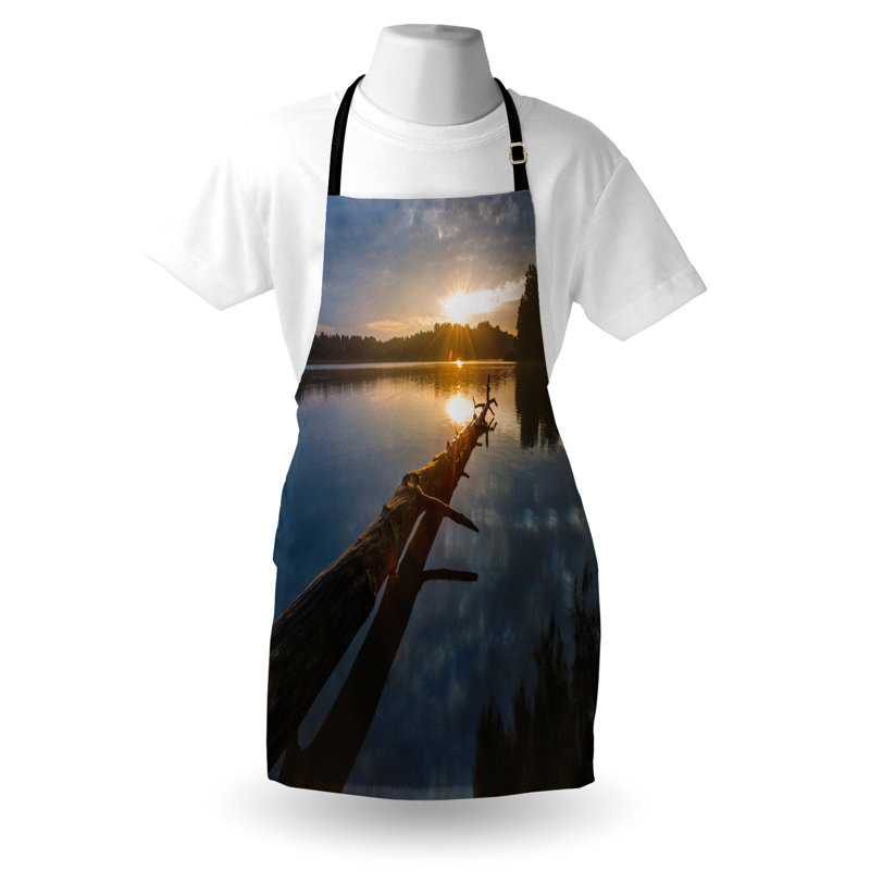 No Pattern Bib Apron