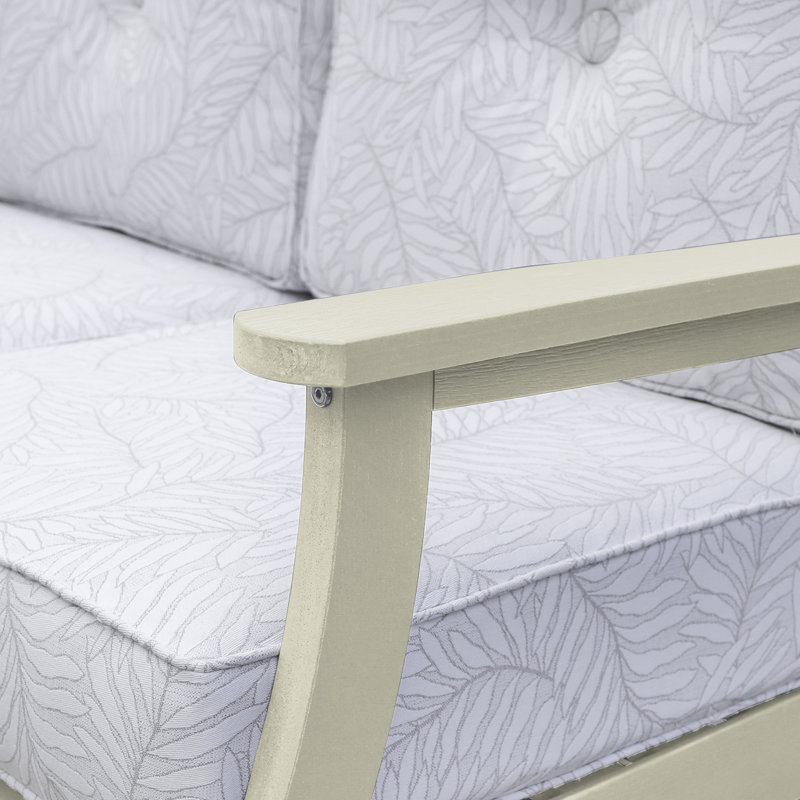 Anifer Lehigh Deep Seating Sofa, Lively Parchment 