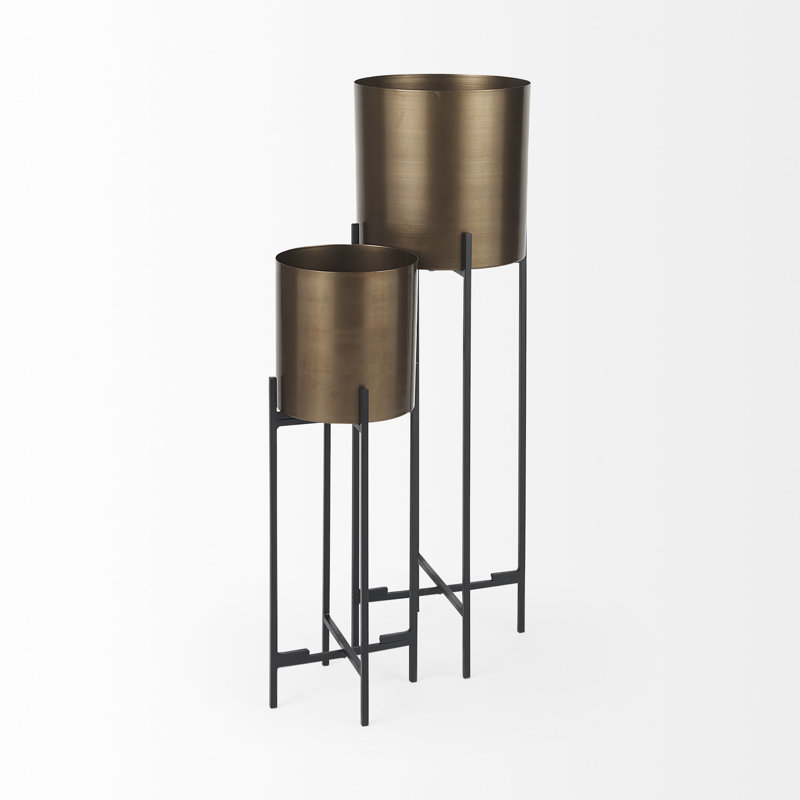 Sowerberry (small) 9l X 9w X 24h Plant Stand, 24" H x 8.7" W x 8.7" D
