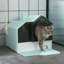 Plastic Enclosed Litter Box Enclosure