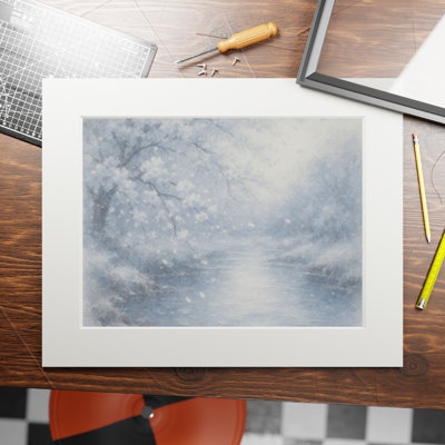 Clinger Single Picture Frame Print