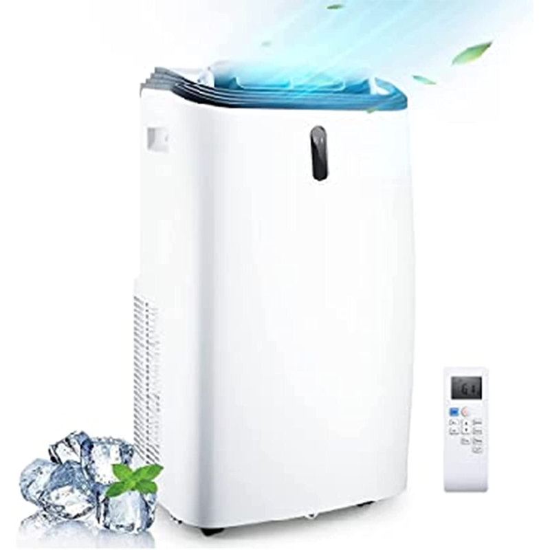 Portable Air Conditioner with Dehumidifier & Fan, 24H Timer,Automatic Defrosting,Remote, 12000