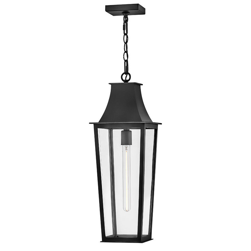 Hinkley Georgetown Hanging Lantern, Black
