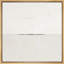 «Geometric Pastel White Abstract Landscape Nature», reproduction sur toile flottante-399424541-399424540