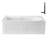 Streamline 60 in. x 32 in. Acrylic Left-Hand Drain Alcove Bathtub in Glossy White With External Drain-108301912