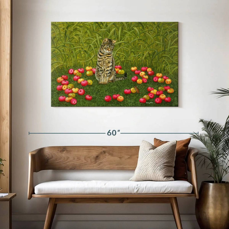 Brampt The Apple-Mouse, 30" H x 45" W