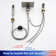 1 Handle Wall Waterfall Faucet with Diverter