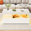 Pedestal Coffee Table with Storage-1961041833