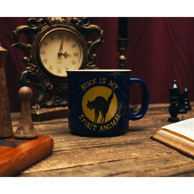 Tasse de camping en céramique «Binx Is My Spirit Animal» par Disney Hocus Pocus | 20 onces