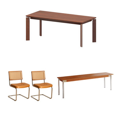 Newly selected practical table set