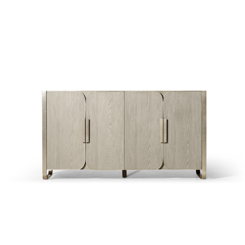 Bergman 60" Bathroom Vanity with Vanity Top, Eternal Marquina, Natural Gray with Brushed Pewter