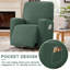 Housse pour fauteuil inclinable à coussins carrés/rectangulaires-971991226