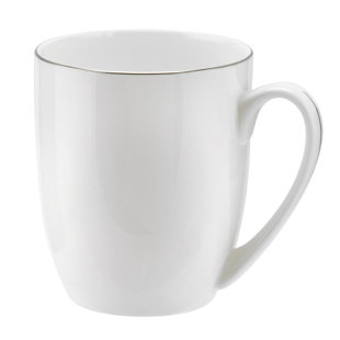 Royal Worcester, Serendipity Platinum - Barrel Mugs (Set of 4)