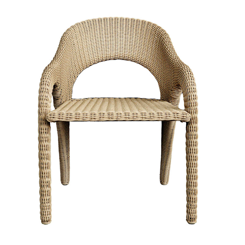 Uttermost Kavali Outdoor Wicker Dining Armchair