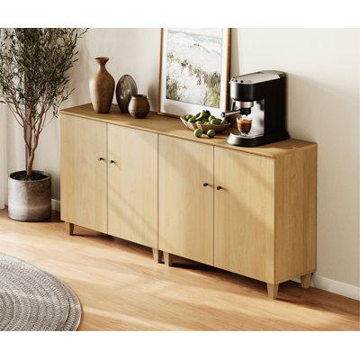 Lysiane 4-Door Accent Cabinet