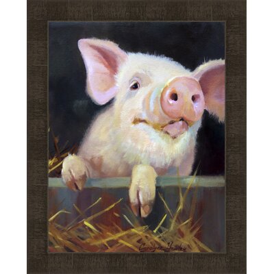 Farm Club II' Framed Painting Print -  Ashton Wall Décor LLC, 6535